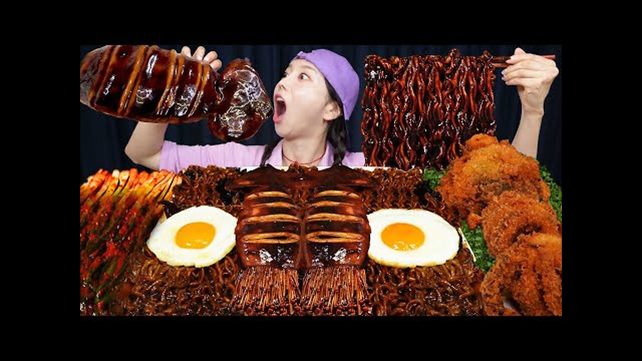 MUKBANG SATISFYING BIG BITE "Spicy cheesy chicken"🔥🌶️🍗😌👌