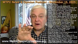 We the People Convention Weekly News & Opinion 11-15-25