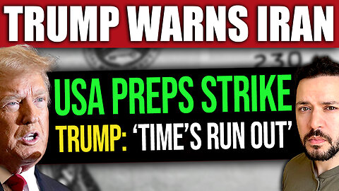 BREAKING: NEW THREAT! Trump Warns Iran… TIME’S RUNNING OUT!