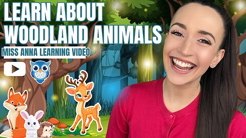 Learn About Woodland Animals - Toddler Learning Video - Animals, Colors, Sign Language, Songs & More