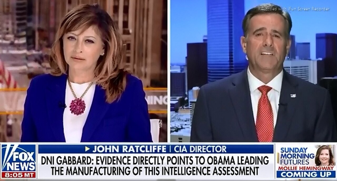 CIA DIR RATCLIFFE>STATUTE OF LIMITATIONS WON'T IMPACT RUSSIAGATE PROSECUTIONS - 15 mins.