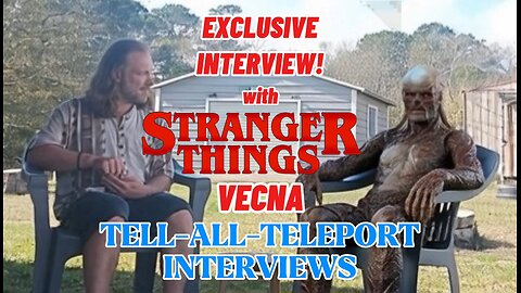 Stranger Things Vecna EXCLUSIVE INTERVIEW!