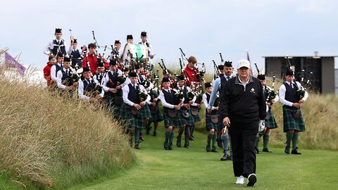 President Trump Gives Remarks at Golf Course Opening in Aberdeen, Scotland, July 29, 2025