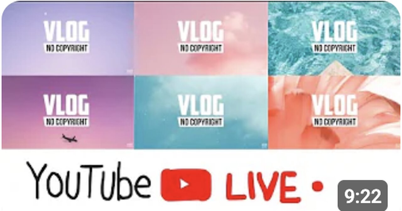 Vlog No Copyright music #6 live stream 🔴