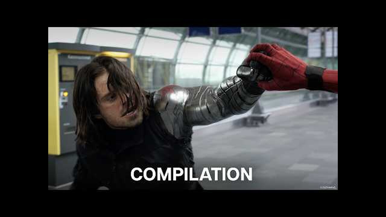 Bucky Barnes/Winter Soldier Fight Scenes | Compilation