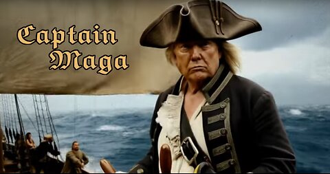CAPTAIN MAGA- "Pirates of the Tariffean" Donald Trump- Free Voice Media 4 14 2025