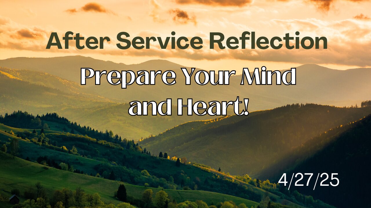 Sermon Reflection: Ready To Grow? - 4/27/25