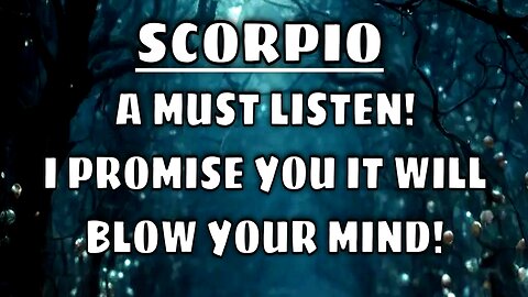 Scorpio: I NEED Your Trust 🫵 There's PURE Magic Here! - (Scorpio Psychic Tarot) August 2025