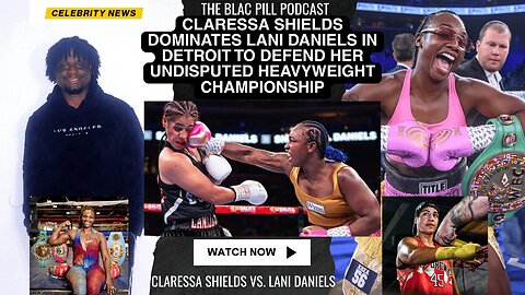 Claressa Shields DOMINATES Lani Daniels in Detroit to defend her UNDISPUTED Heavyweight Championship