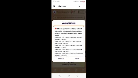 New legit staking platform launched today/ Chevron staking platform