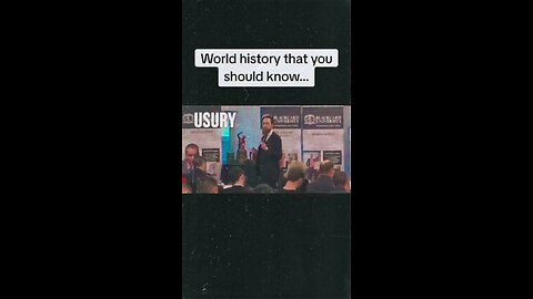 World history that you should know…