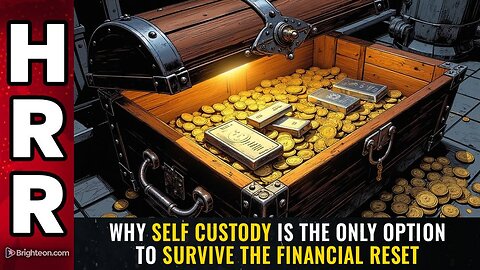 Why SELF CUSTODY is the only option to survive the financial reset