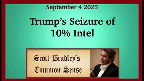 Trump's Seizure of 10% of Intel