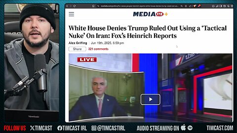 U.S. Says NUKING IRAN May Be Only Option, Trump Admin DENIES Ruling Out Nuke, Bannon Met With Trump