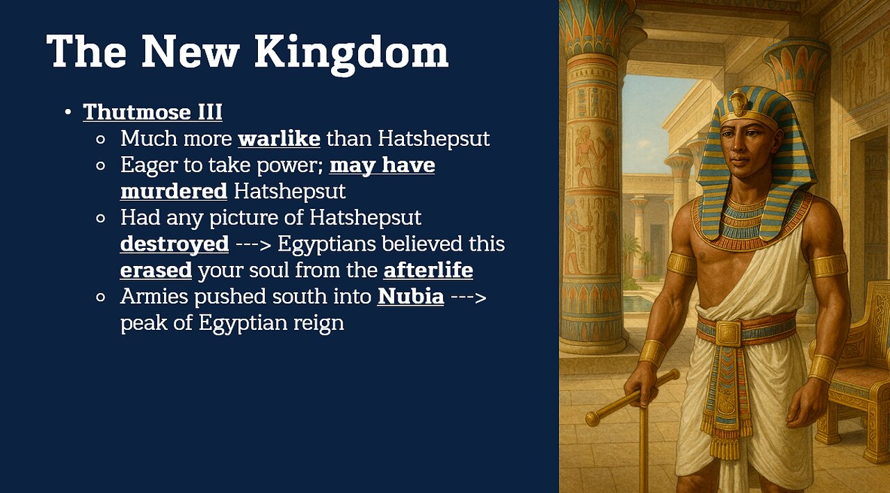 World History: Ancient Egypt the New Kingdom