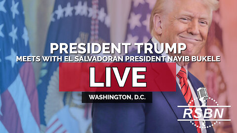 LIVE REPLAY: President Trump Meets With El Salvadoran President Nayib Bukele - 4/14/25