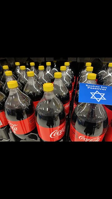 Did you know that COKE makes a KOSHER COKE for JEWS? They have YELLOW CAPS with Hebrew on it.