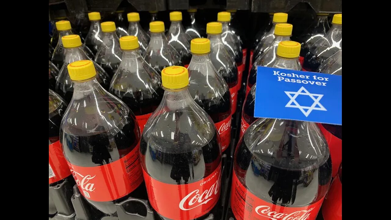 Did you know that COKE makes a KOSHER COKE for JEWS? They have YELLOW CAPS with Hebrew on it.