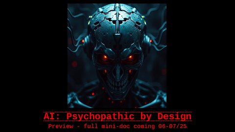 AI: Psychopathic by Design