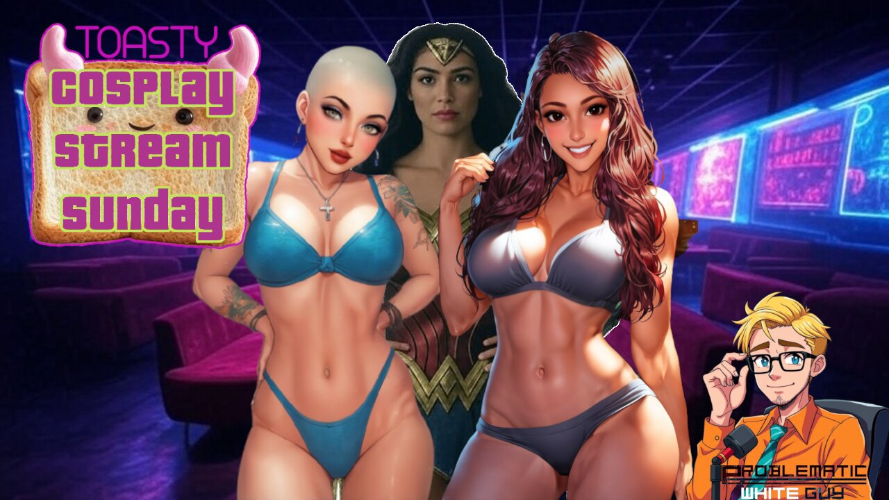 Wonder woman Sunday Cosplay Stream!