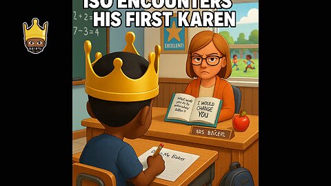 Iso's first encounter with a Karen.