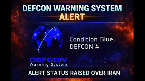 DEFCON 4: Iran Instability Triggers Condition Blue Alert