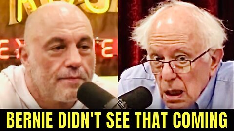 BOOM!💥 BERNIE ROASTED!🔥 (today on Joe Rogan)