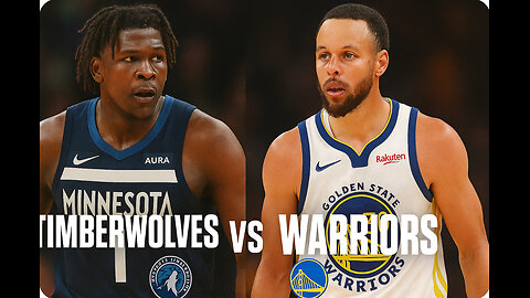 MINNESOTA TIMBERWOLVES VS GOLDEN STATE WARRIORS MAY 10, 2025