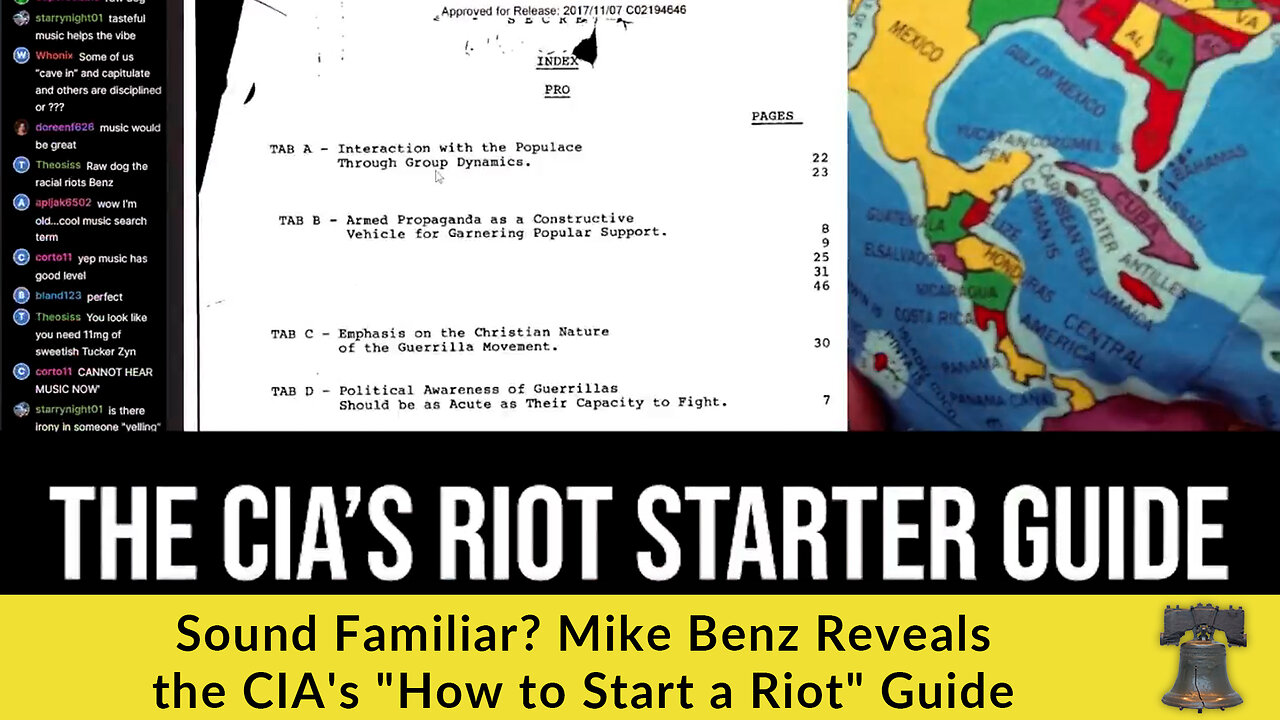 Sound Familiar? Mike Benz Reveals the CIA's "How to Start a Riot" Guide