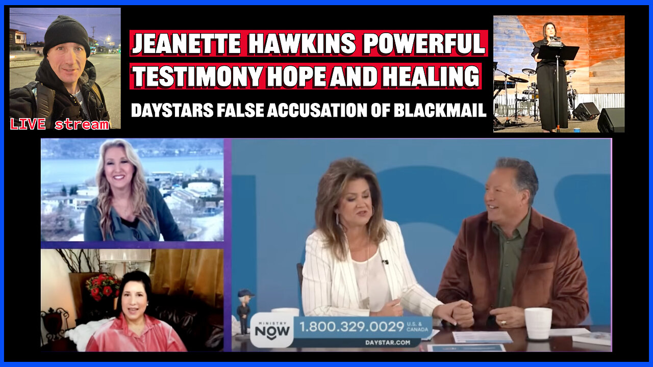 Daystars Joni Lamb false accusation of blackmail of Jeanette Hawkins testamony hope and healing