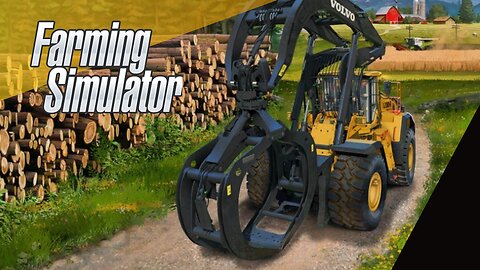 Loading and Hauling Logs || Farming Simulator 22