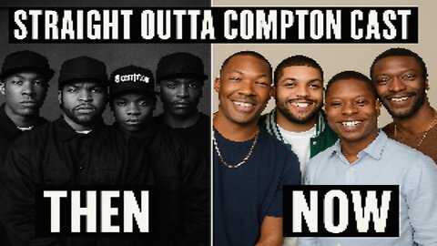 Straight Outta Compton Cast Then And Now