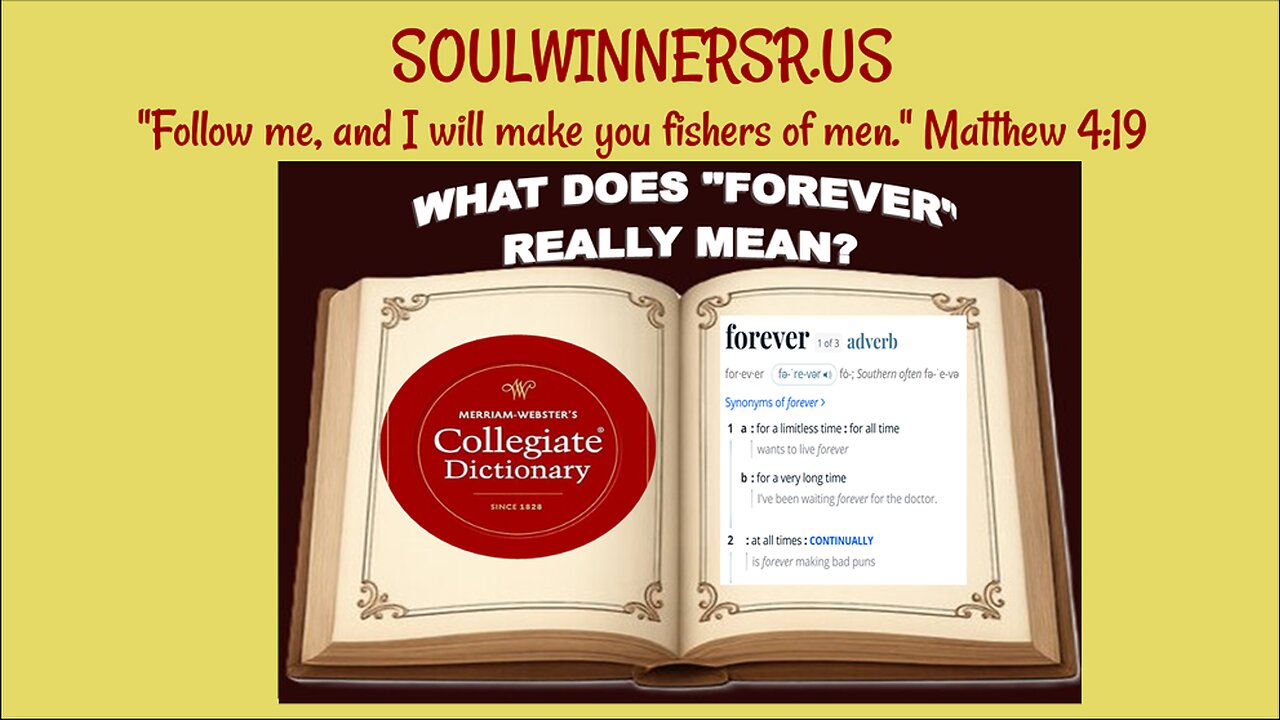 WHAT DOES "FOREVER" REALLY MEAN?