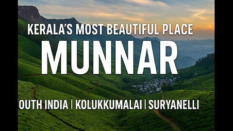 Munnar: Kerala’s Most Beautiful Hill Station | Kolukkumalai & Suryanelli Village Tour India