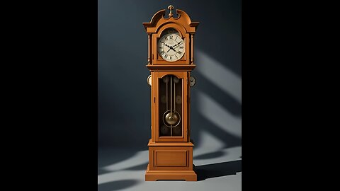 A grandfather clock