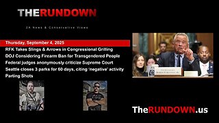 #970 - RFK Jr. Fights Back During Raucous Senate Hearing