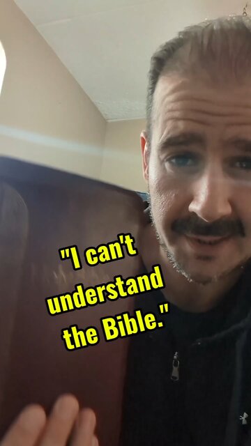 "I can't understand the Bible." #understanding the #bible with #prayer