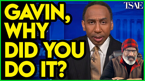 Stephen A. Smith Calls Out Gov. Gavin Newsom On Immigration