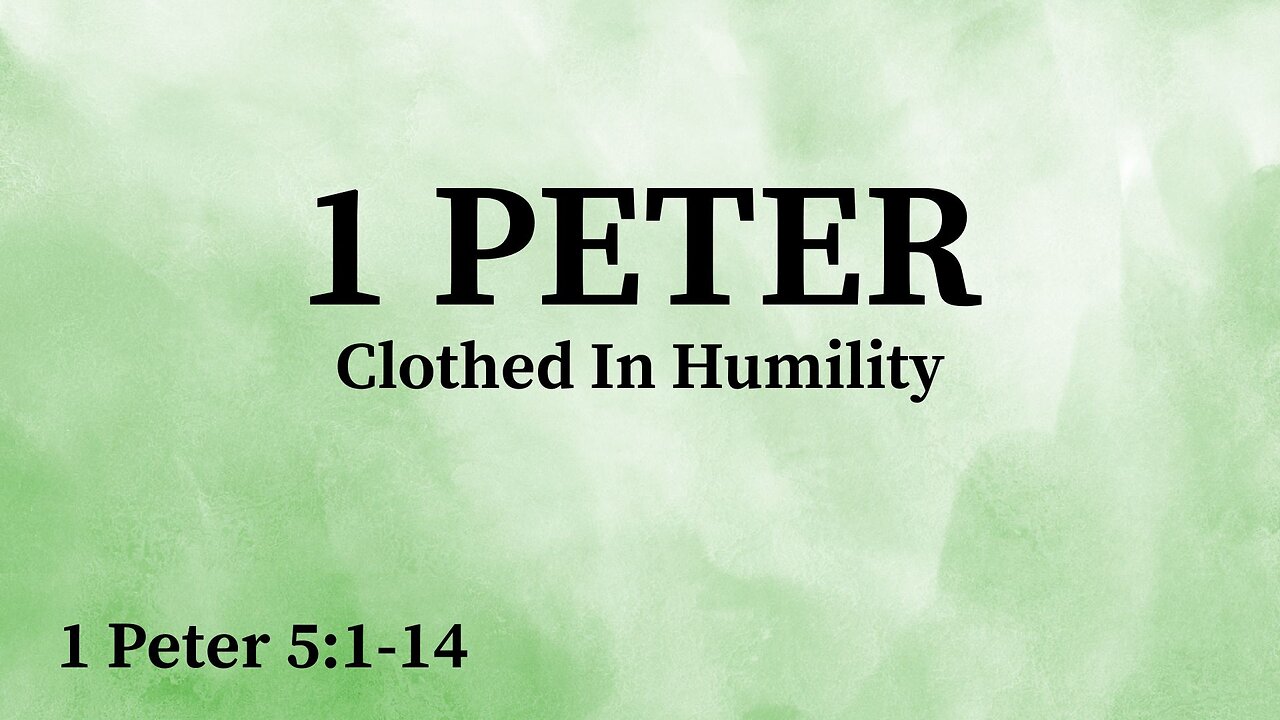 Clothed In Humility
