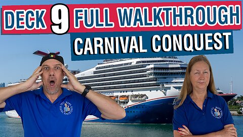 Carnival Conquest Deck 9 Guide: Best Spots & Eats | Tall Man’s Cruise Adventures