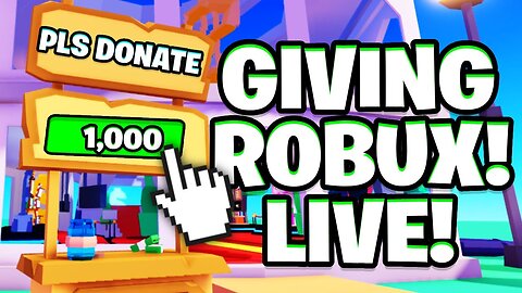 🔴 LIVE PLS DONATE 🔴 _ 🤑 DONATING ROBUX to VIEWERS 🤑 _🎉300+ ROBUX Giveaway🎉_ 💬 TTS GIFTS 💬_part1_10