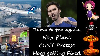 25 05 13 Time to try again New Plane CUNY Protest Hogg getting Fired