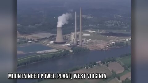 UFOs over West Virginia Power Plant
