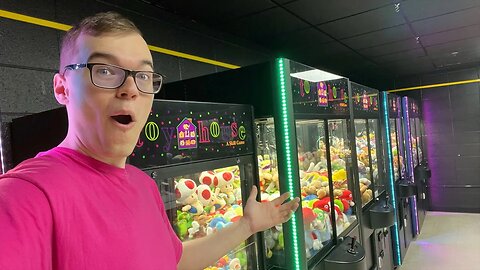 BACK TO FACE ALL THE CLAW MACHINES!