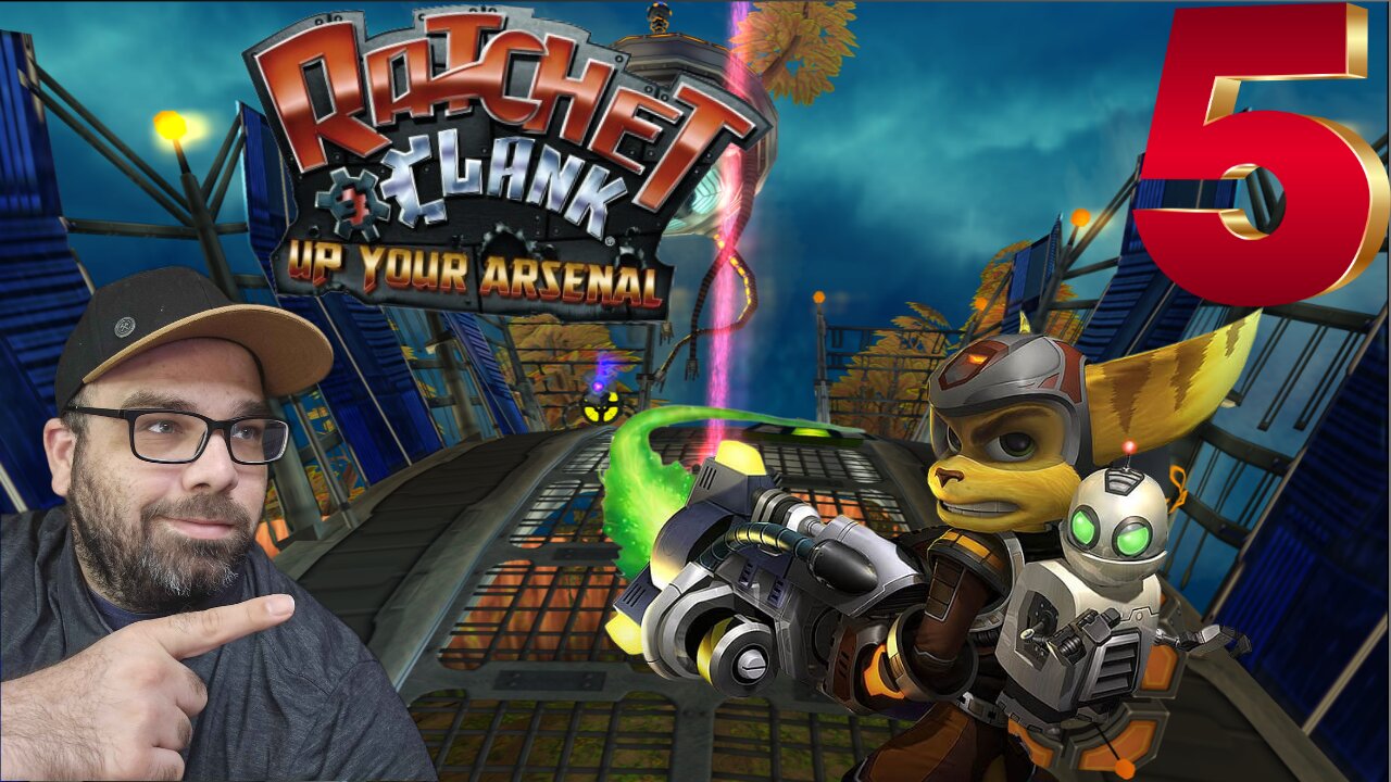 Playing Ratchet & Clank: Up Your Arsenal!! For The First Time! Stream 5