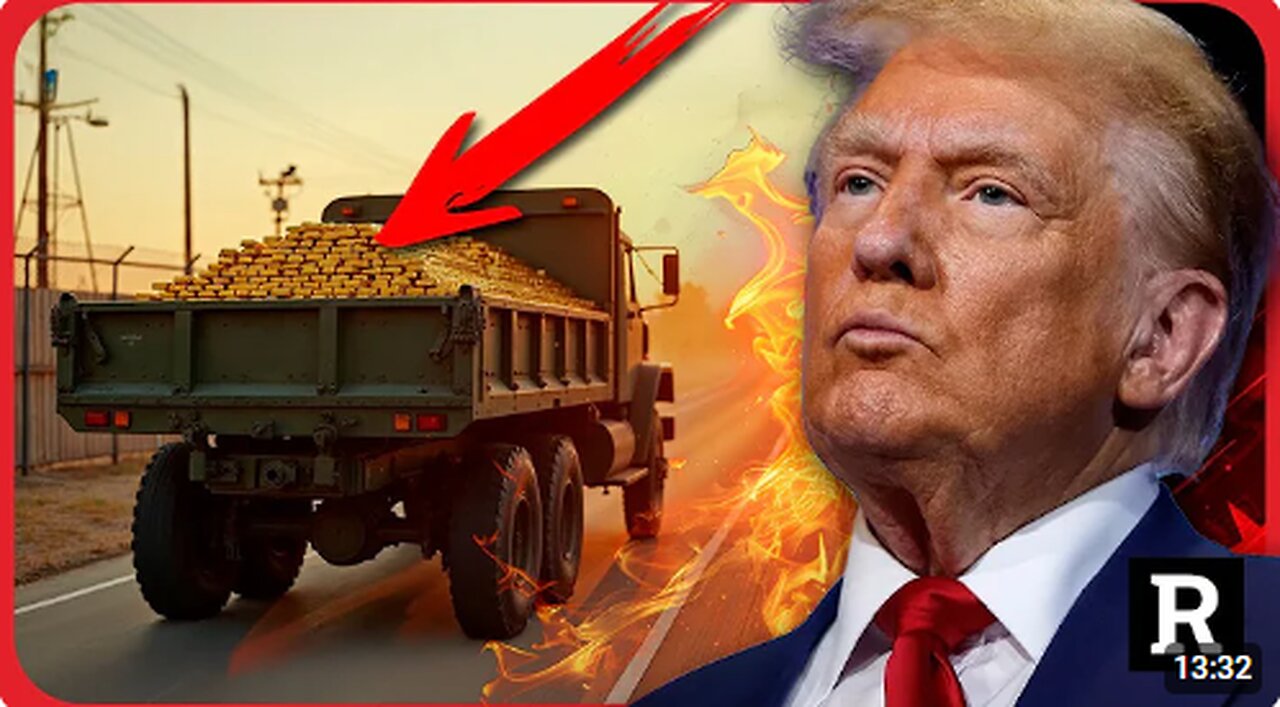 Holy SH_T! They're lying to Trump about Fort Knox... this is REALLY bad _ Redacted w Clayton Morris