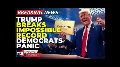 Breaking: Trump Just Broke A Record Nobody Thought Possible And Democrats Don't Know What To Do