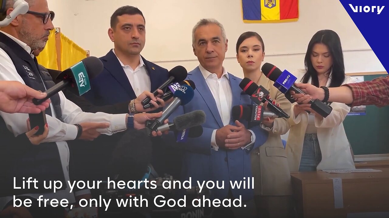 Banned Pres. Candidate Georgescu: I'm not here to recognize a fraud like this election