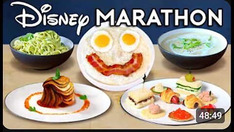 🍽️🎬 Disney Movie Food Marathon! | Cooking Iconic Dishes from the Disney Universe 🧑‍🍳✨