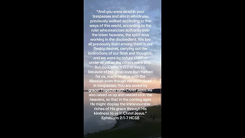Saved by grace